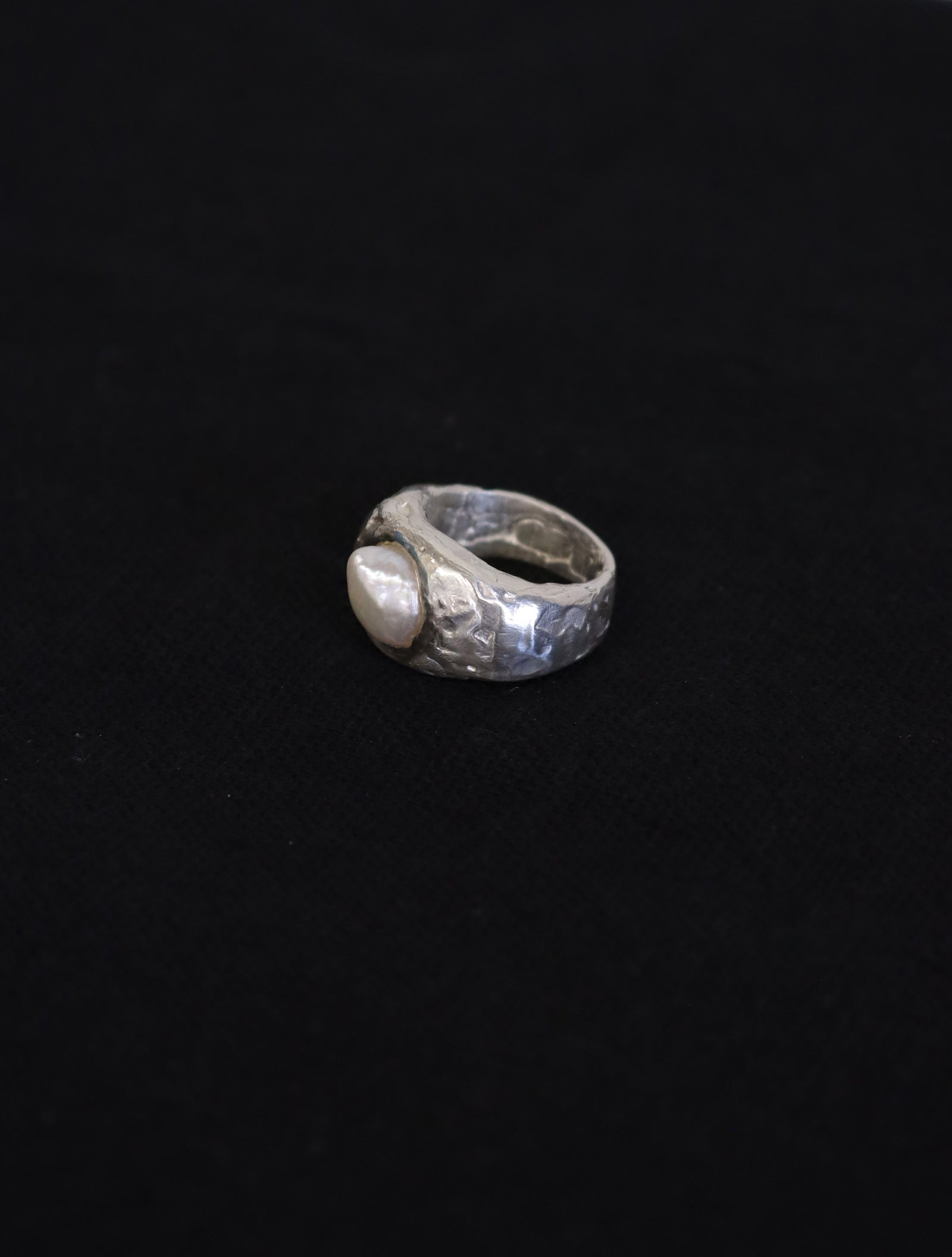 Dome Pearl Ring